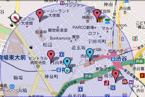 マップモード