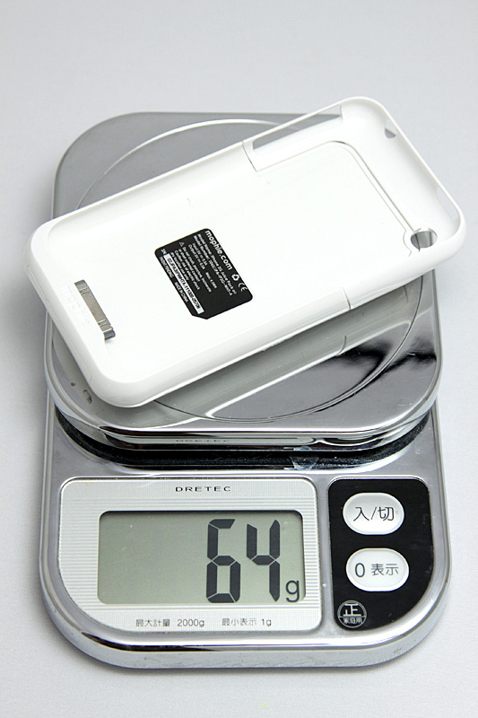 「Juice Pack Air iPhone 3G」だけなら64g