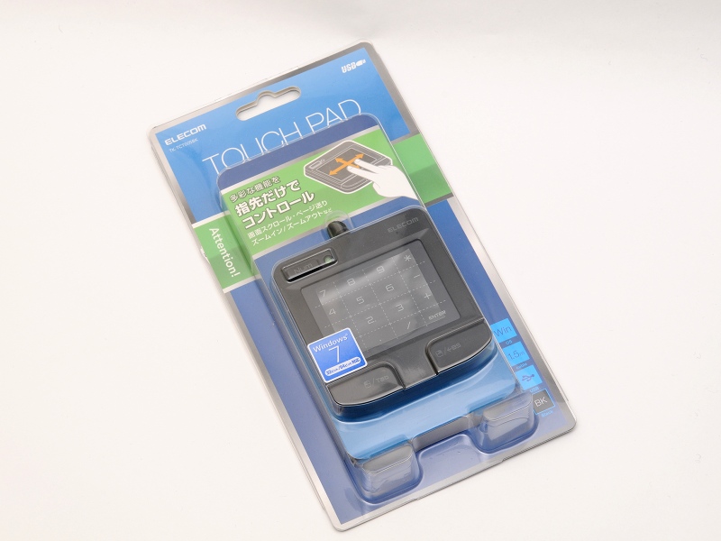 パッケージはTOUCH PADと大きく書かれている
