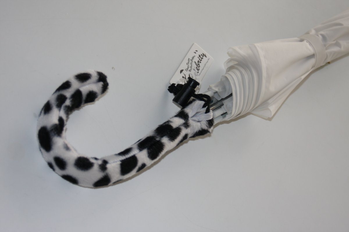 350円のビニール傘も「馬子にも衣装」となる