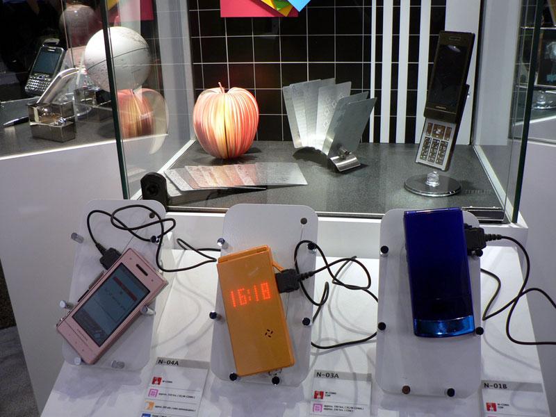 新機種も展示