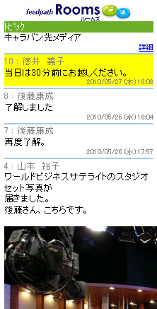 携帯電話からのアクセス