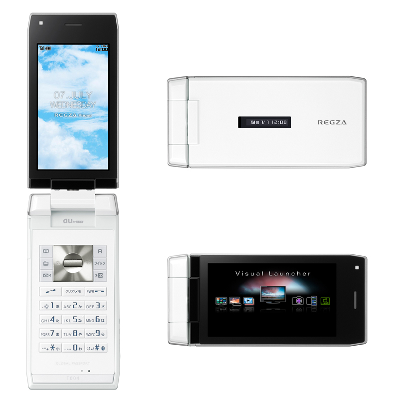 REGZA Phone T004　ルーチェホワイト