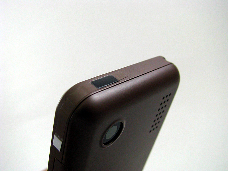 端末上部に赤外線通信ポート