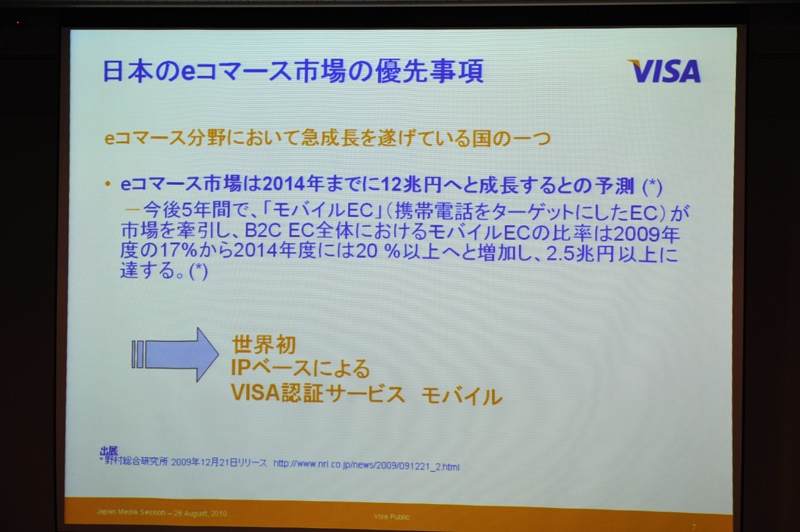 日本のeコマースでは携帯電話が急成長し、優先事項とする