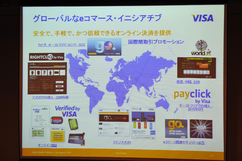 eコマース向けのVisaのサービス