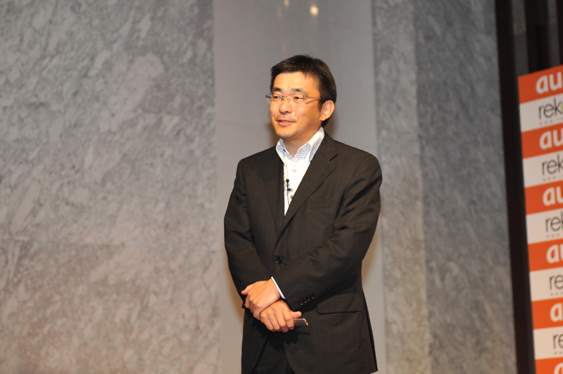 KDDI 代表取締役執行役員専務 グループ戦略統括本部長の高橋誠氏