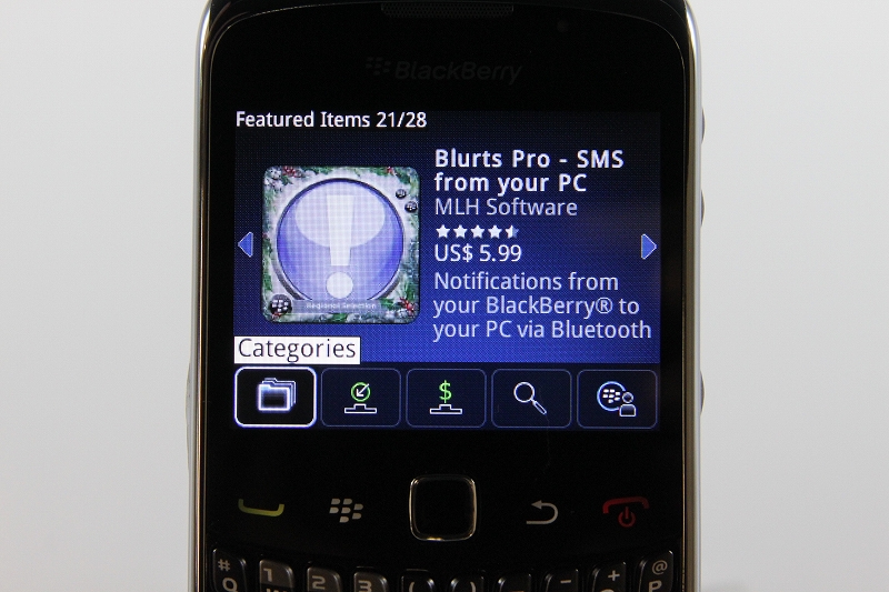 BrackBerry App World