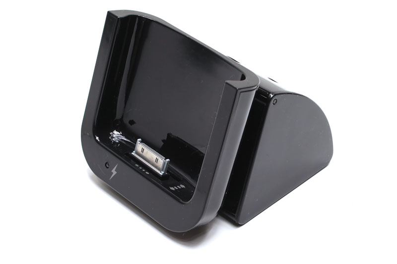 iPhone用180度回転式クレードル。Dockコネクタケーブルは別売