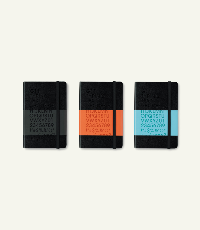 「MOLESKINE special edition for G11」
