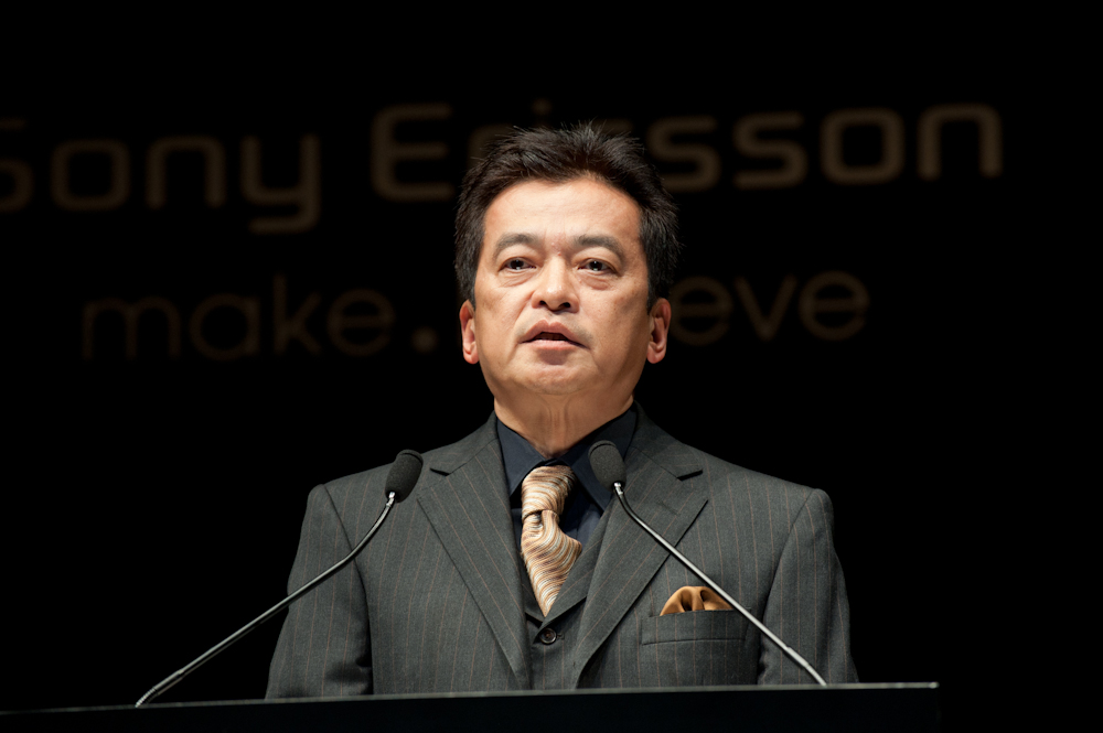 ソニー・エリクソン・モバイルコミュニケーションズ 代表取締役社長の仲井一雄氏
