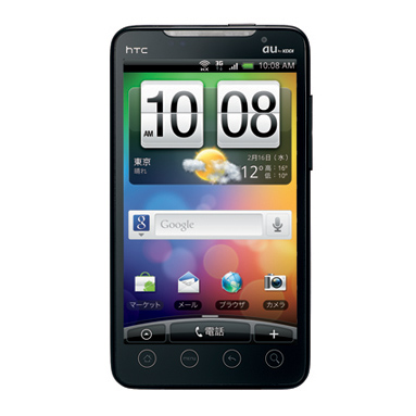 「htc EVO WiMAX ISW11HT」