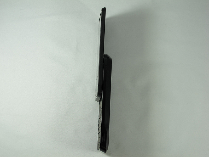 端末を開いた側面