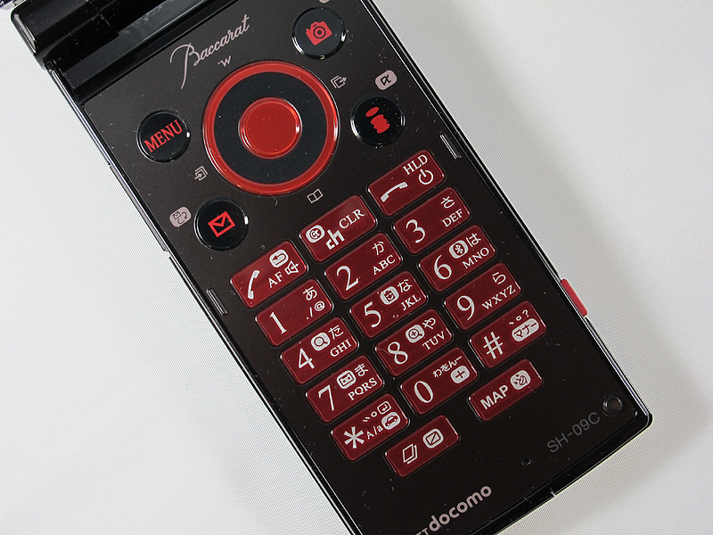 操作キーと数字ボタン