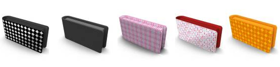 KARIM RASHID氏による、カードなども収納できるスマートフォン用ケース