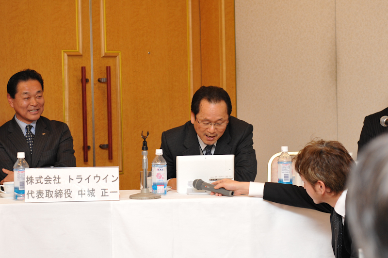 実際に「Luna」を使い、福島県南相馬市在住の70歳代の男性（武内氏の兄）と通話するデモが実施された