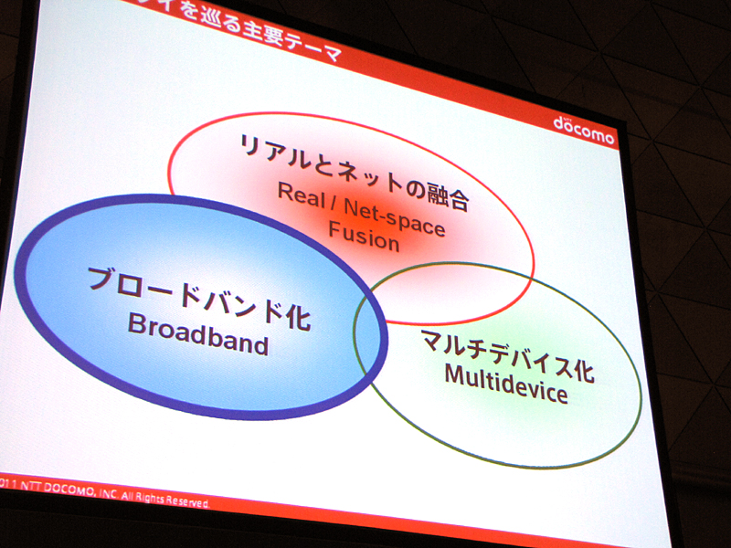 ケータイ・スマートフォンの進化を考える上で重要な3つのポイント