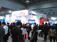 NTTドコモの展示ブース