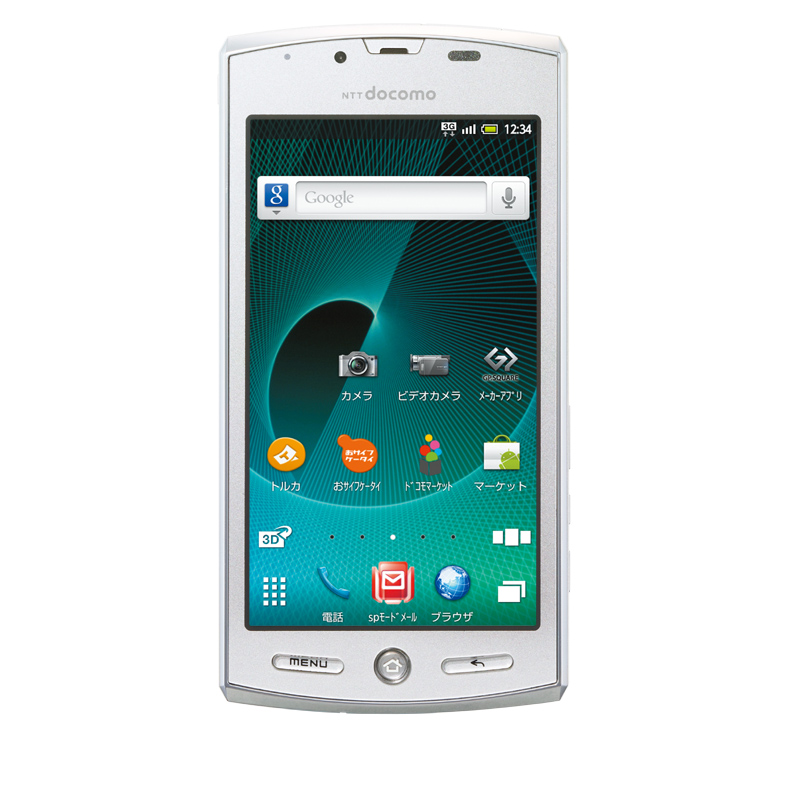 「AQUOS PHONE SH-12C」WHITE