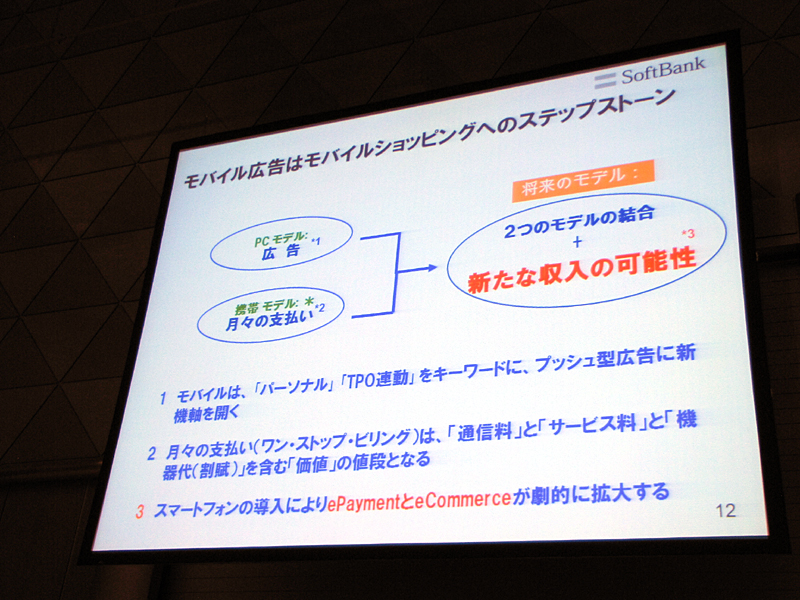 広告収入だけでなく、課金代行も重要に