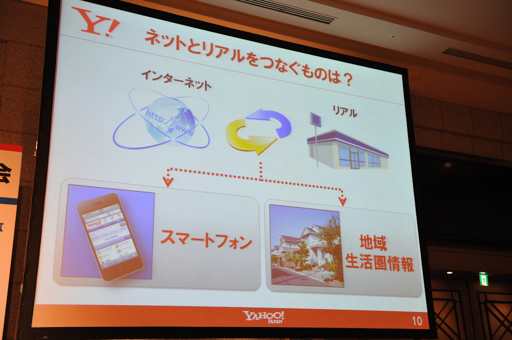 スマートフォンと地域生活圏情報が重要になるとする