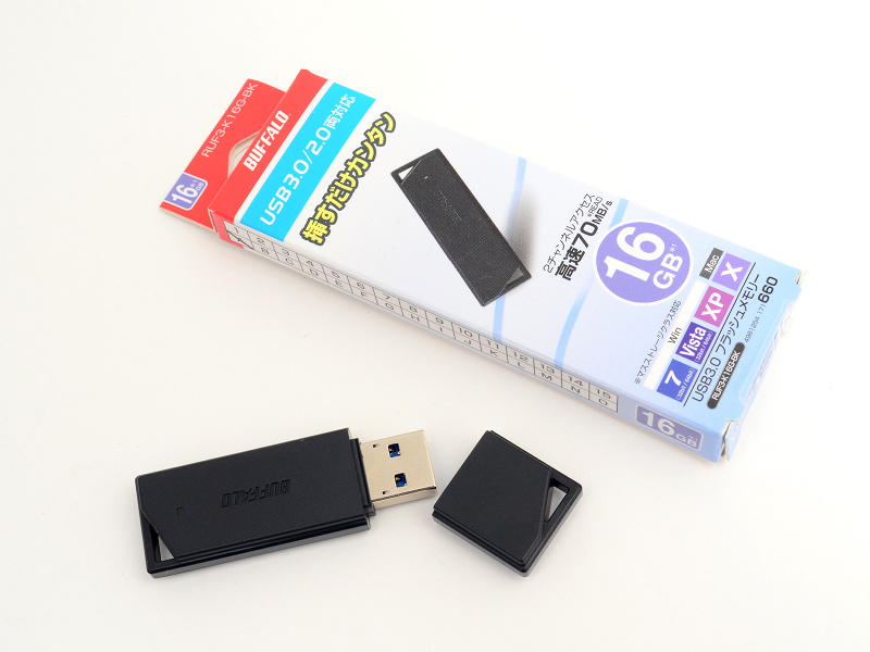 USB 3.0に対応したバッファローのRUF3-Kシリーズ