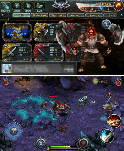 悪魔と戦う大迫力のバトルアクション！「<a href="http://androider.jp/a/968db17bccc5219d/?ktw=110825">ETERNITY WARRIORS</a>」