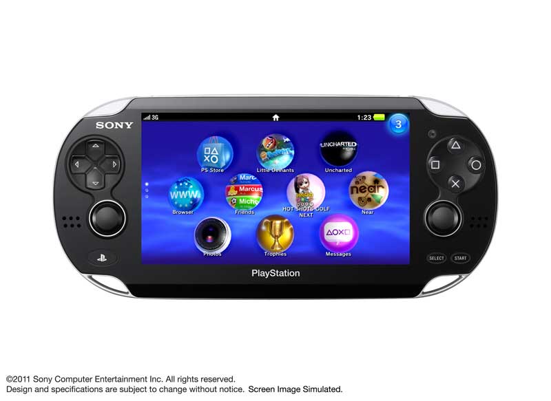 SCEの「PlayStation Vita」（3G対応モデル）は「プリペイドデータプラン」に対応する