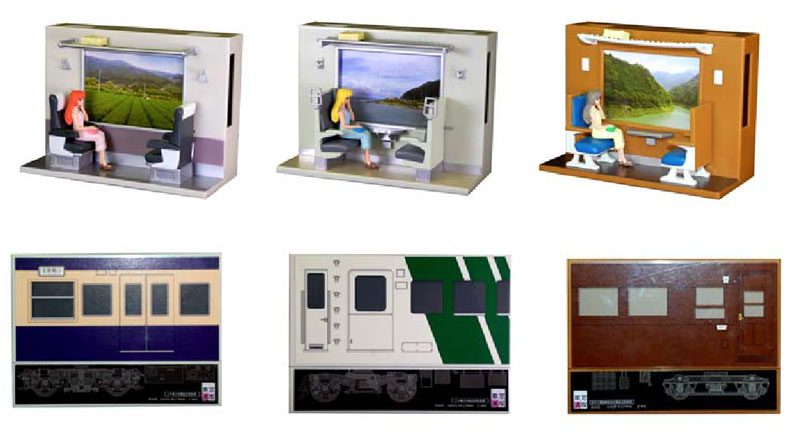 左から南房総の旅、踊り子号の旅、大井川鐵道の旅