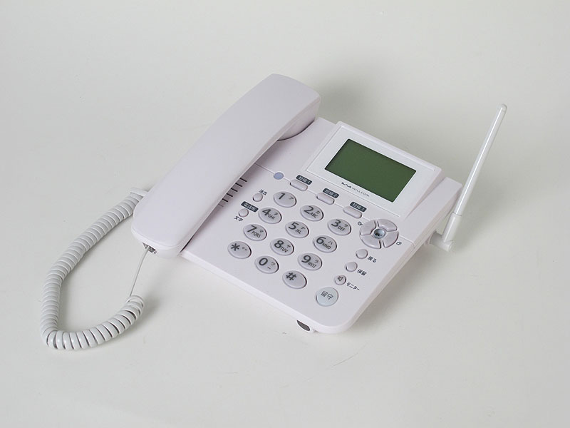 外観はPHS端末というより固定電話