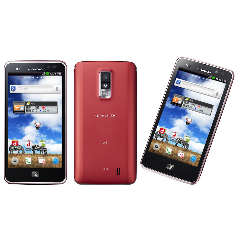 Optimus LTE L-01D（Red）