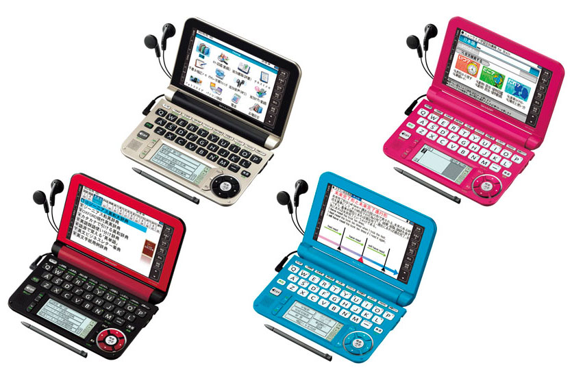 上段左からPW-A7200-B、PW-G4200-P、PW-A9200-R、PW-G5200-A