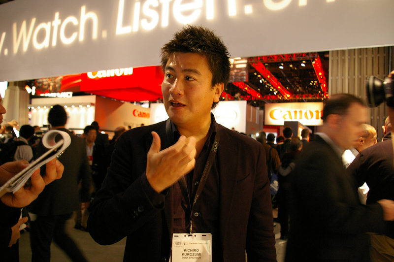ソニー・エリクソンの黒住氏