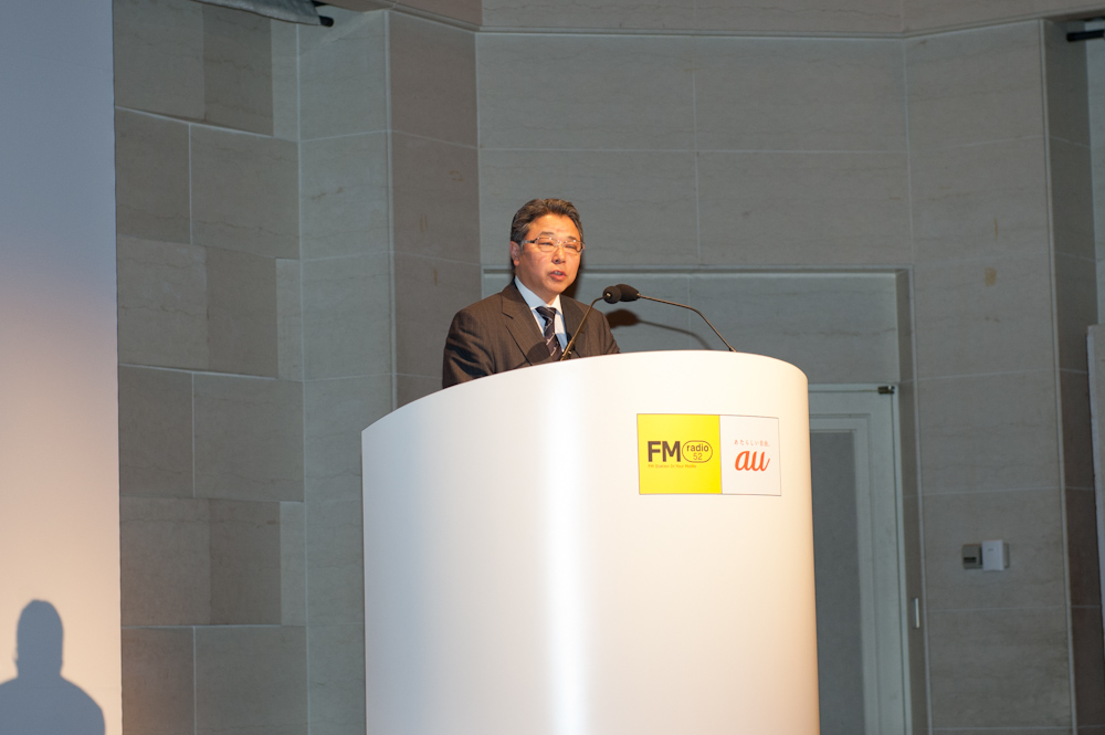 KDDI メディア・CATV推進本部 本部長の河上浩一氏