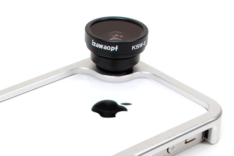 装着できた♪　イザワオプトのレンズラインナップはフィルターも含めて豊富なので、TJ-L4やTriEyeの多様性が飛躍的に高まる