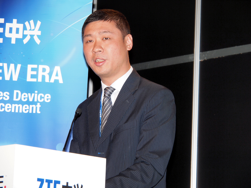 VP Terminas、EuropeのFan Jiongyi氏が、端末の詳細を解説した