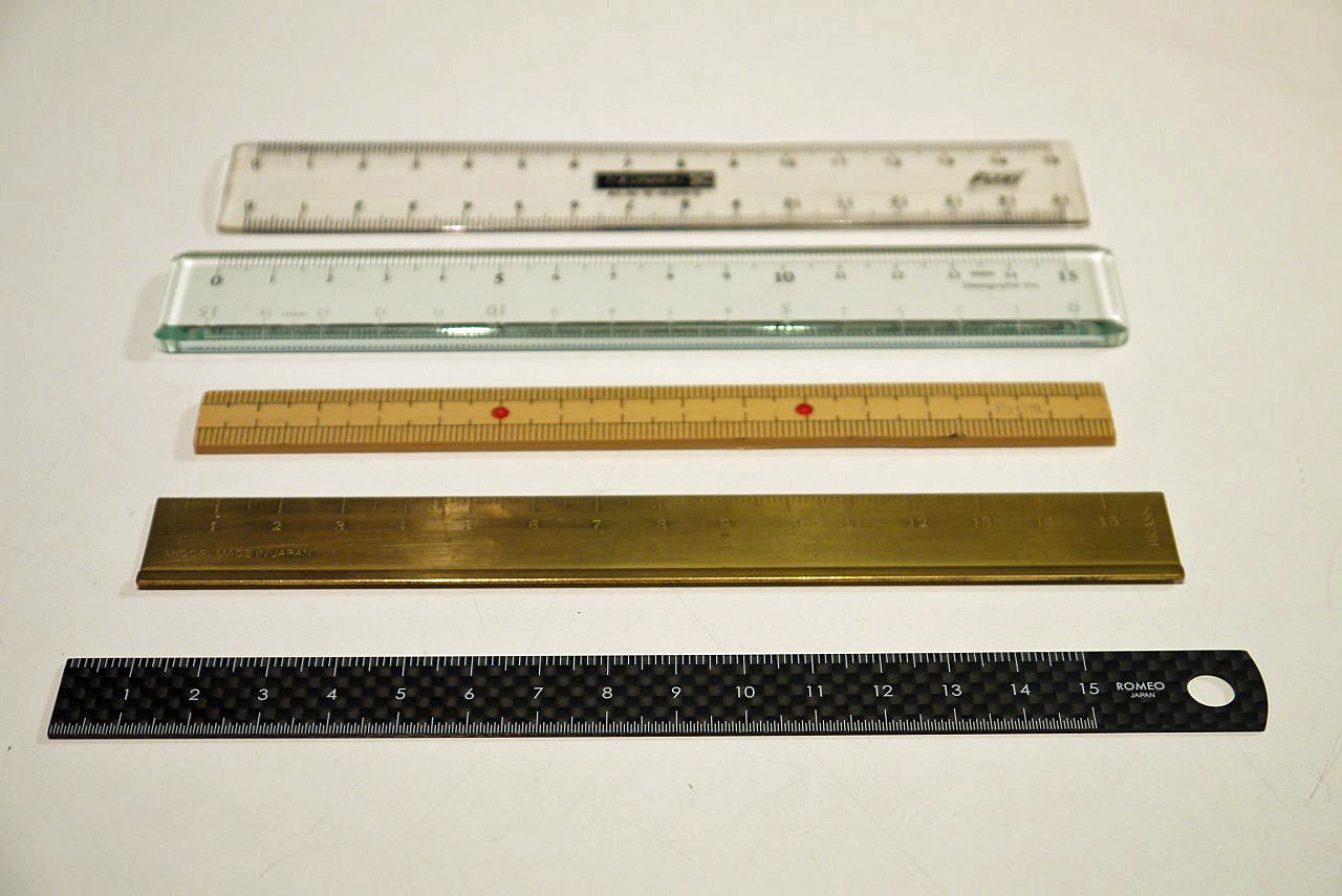 よく使うのはこの5本　素材は、伝統的な「竹」や「ガラス」「真鍮」など