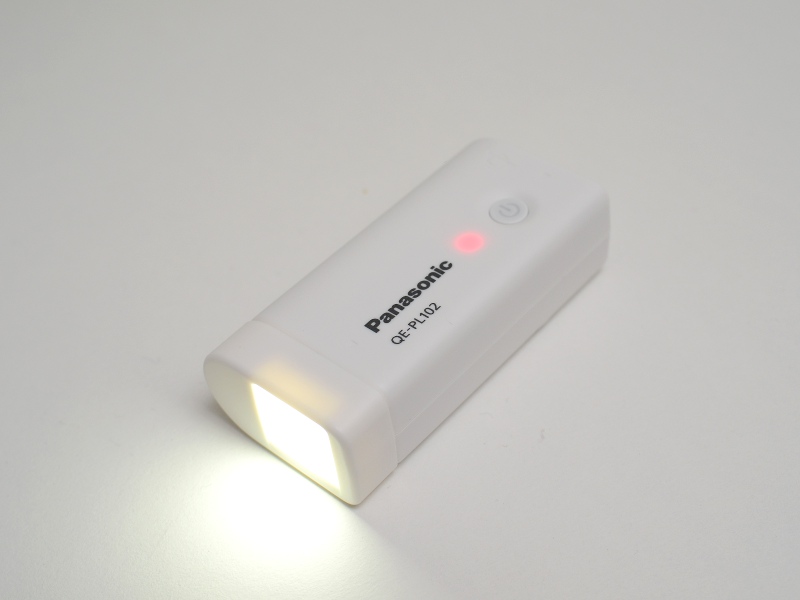 LEDのライトはわりと強力