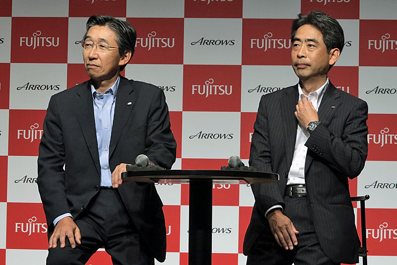 大谷常務（左）と高田執行役員（右）