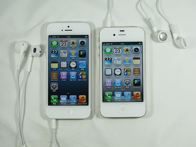 iPhone 4Sとの比較