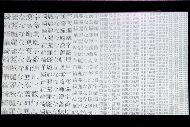 5インチのフルHD CG Silicon液晶ディスプレイ
