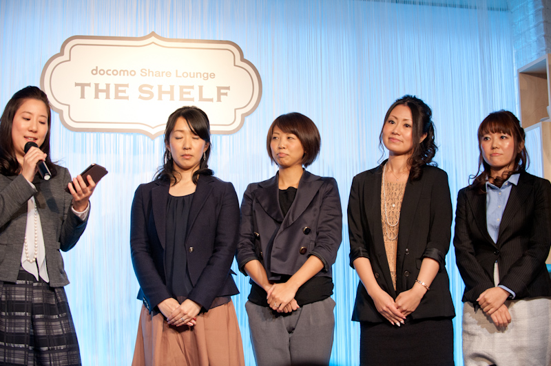 企画を担当したドコモのプロモーション部のメンバー。それぞれの担当を超え、女性のみで企画された
