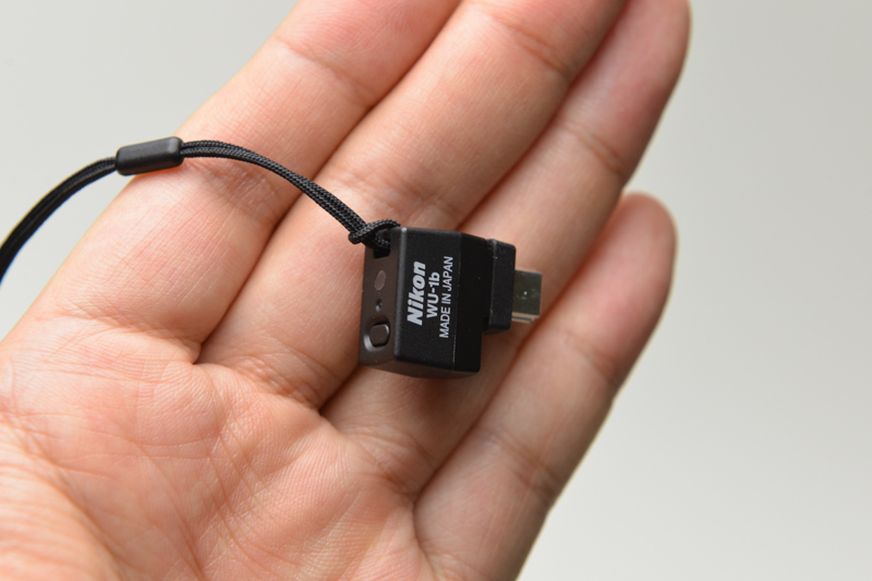 ニコンのワイヤレスモバイルアダプター「WU-1b」