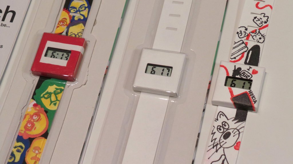 PAPER Watchは描き手のセンスや感情次第で素晴らしい腕時計に仕上がる素材商品だ
