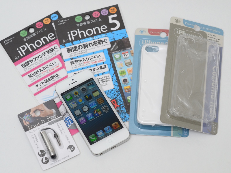 iPhone 5とSeriaで買った105円アクセサリー