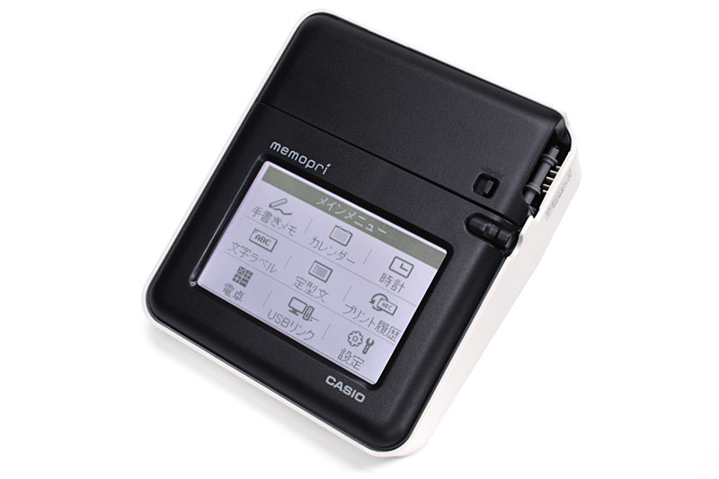 左から、USB接続モデル「MEP-U10」、Bluetooth/USB接続モデル「MEP-B10」、タッチパネル入力/USB接続モデルの「MEP-T10」。真ん中の「MEP-B10」はAndroid端末とBluetooth接続して利用できる