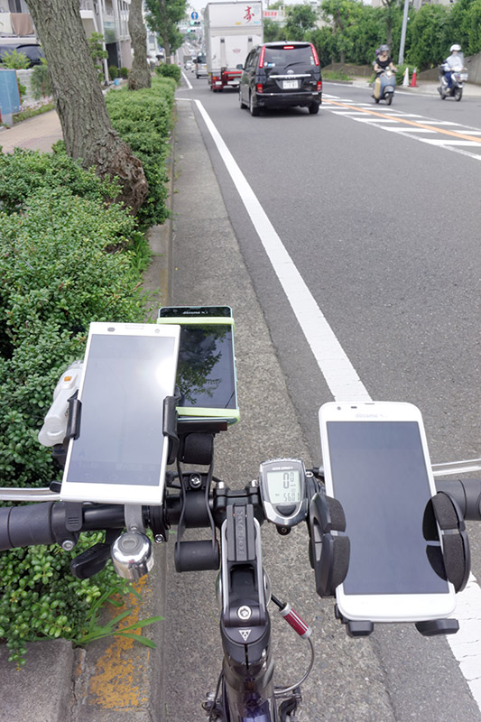 気を取り直して3台で再スタート