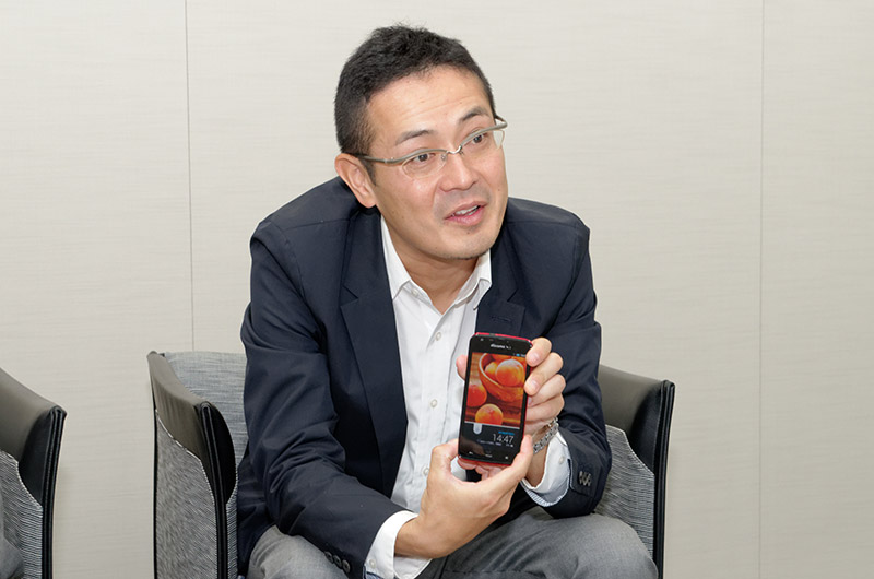 シャープ 通信システム事業本部 マーケティングセンター マーケティング企画部 副参事 小林繁氏