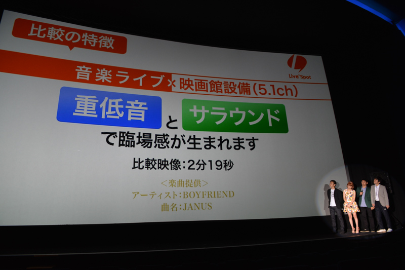 左から品川庄司の品川祐、水沢アリー、しずるの池田一真、村上純