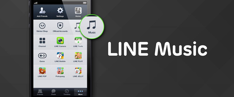 LINE MUSICのイメージ